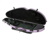 HQ Polycarbon Violin Case HalfMoon 4/4 - Brushed Mauve