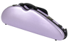 HQ Polycarbon Violin Case HalfMoon 4/4 - Brushed Mauve