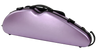 HQ Polycarbon Violin Case HalfMoon 4/4 - Brushed Mauve