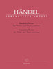 Handel, Complete Sonatas Volume 1 for Violin and Piano (Barenreiter)