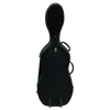 Hard Cello Bag with Wheels 1/2 Black