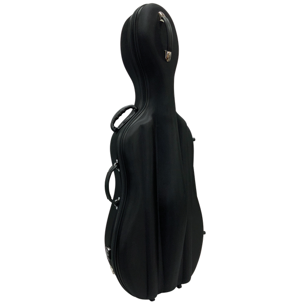 Hard Cello Bag with Wheels 1/2 Black