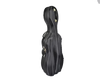 Hard Cello Bag with Wheels 3/4 Black