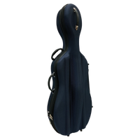 Hard Cello Bag with Wheels 4/4 Blue