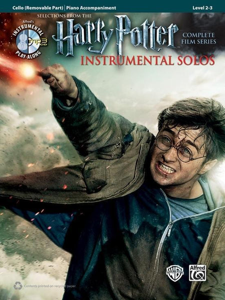 Harry Potter Instrumental Solos for Cello with CD (All Movies)