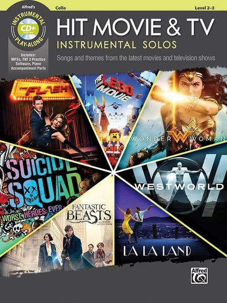 Hit Movie and TV Instrumental Solos for Cello with CD