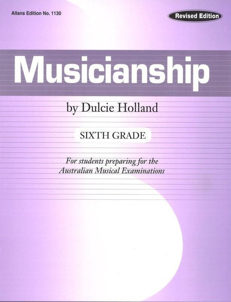 Holland, Musicianship Grade 6