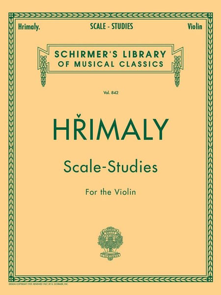 Hrimaly, Scale Studies for the Violin (Schirmer)