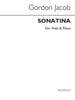 Jacob, Sonatina for Viola and Piano (Novello)