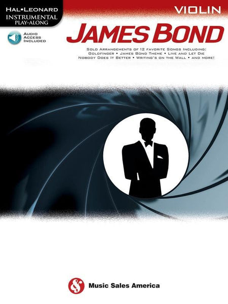 James Bond for Violin with Online Accompaniments