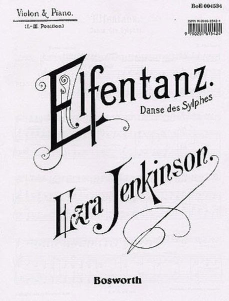 Jenkinson, Elfentanz Violin and Piano (Bosworth)