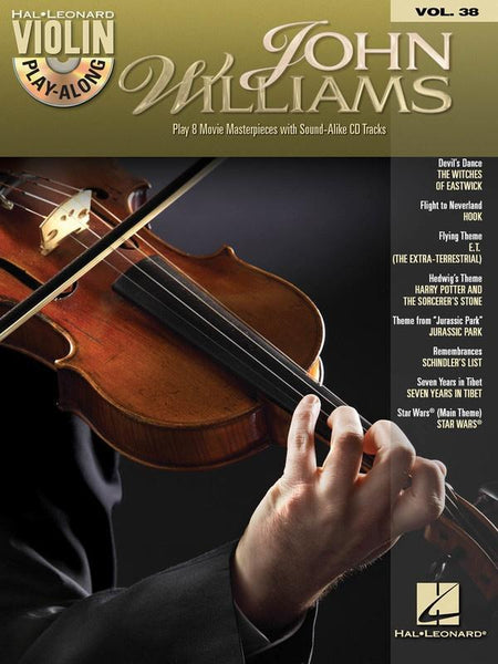 John Williams Violin PlayAlong Volume 38 (Hal Leonard)