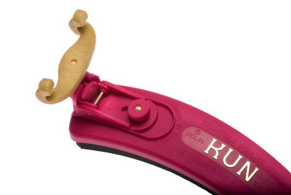Kun Collapsible Shoulder Rest Violin 1/2-3/4 Razzle Dazzle