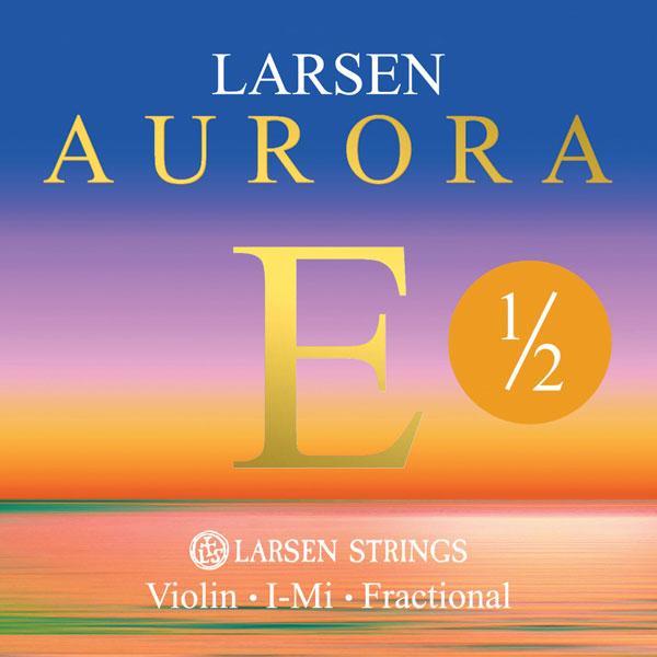 Larsen Aurora Violin E String 1/2 Medium Ball End