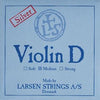 Larsen Violin D String Silver 4/4