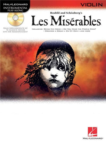 Les Miserables for Violin with Online Accompaniments