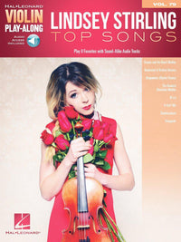 Lindsey Stirling Top Songs Violin Playalong Volume 79 with Online Accompaniments