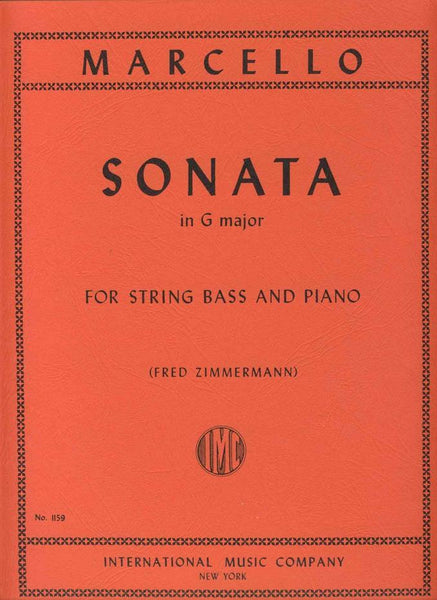 Marcello, Sonata in G for Double Bass and Piano (IMC)