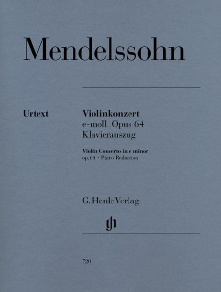 Mendelssohn, Concerto in E Minor Op. 64 for Violin and Piano (Henle)