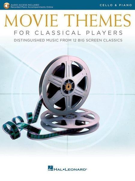 Movie Themes for Classical Players for Cello and Piano with Online Accompaniments