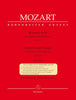 Mozart, Concerto No. 4 in D K. 218 for Violin and Piano (Barenreiter)