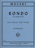 Mozart, Rondo in C K. 373 for Violin and Piano (IMC)
