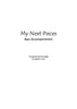 My Next Pieces String Accompaniment Score for Double Bass