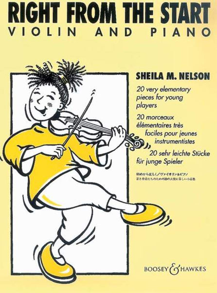 Nelson, Right from The Start for Violin and Piano (Boosey and Hawkes)