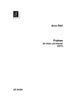 Part, Fratres for Viola and Piano (Universal)