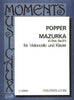 Popper, Mazurka Op. 51 for Cello and Piano (EMB)