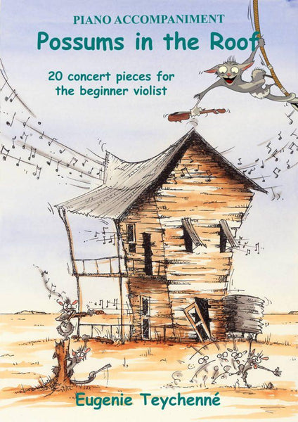 Possums in the Roof Viola Piano Accompaniment