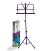 DCM Folding Music Stand with Bag Purple