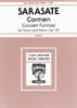 Sarasate, Carmen Concert Fantasy Op. 25 for Violin and Piano (Fischer)