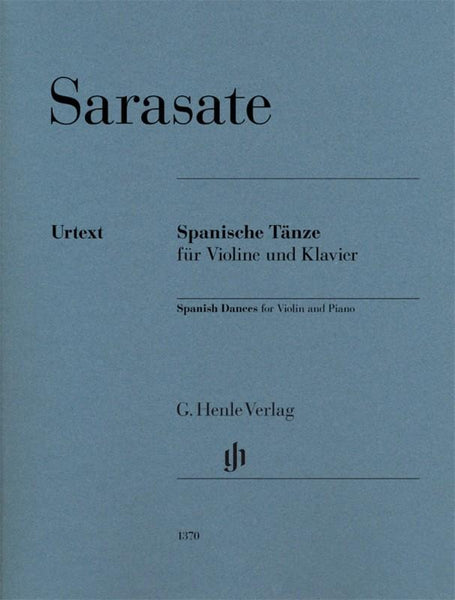 Sarasate, Spanish Dances for Violin and Piano (Henle)