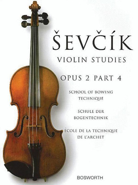 Sevcik, Op. 2 Part 4 for Violin (Bosworth)