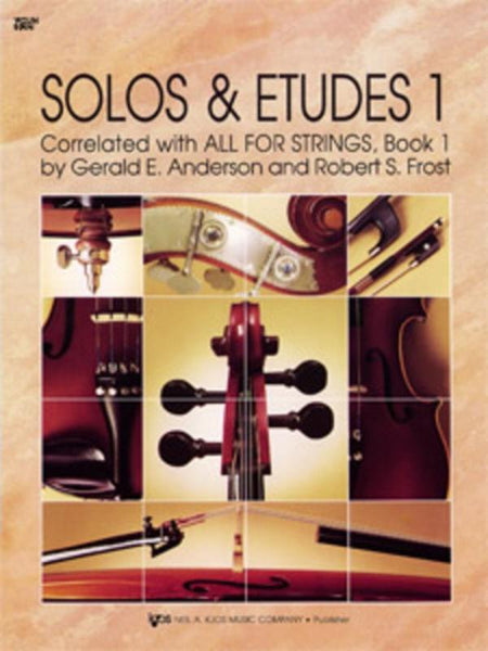 Solos and Etudes Book 1 Violin