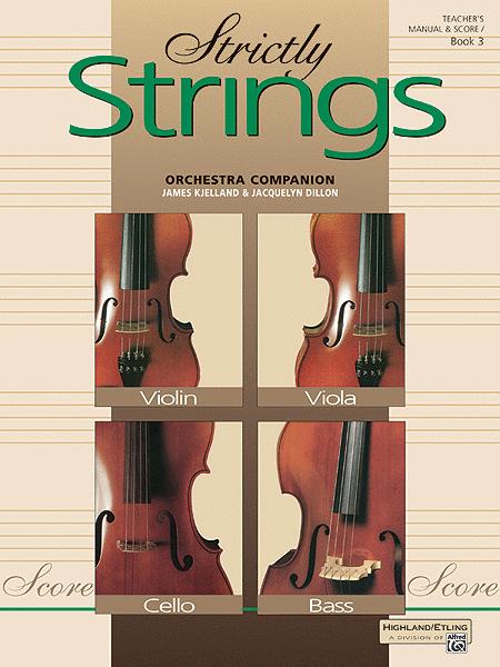 Strictly Strings Conductors Score Book 3