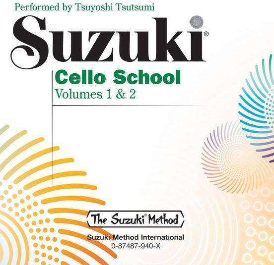 Suzuki Cello School Volume 1 and 2 Performance CD