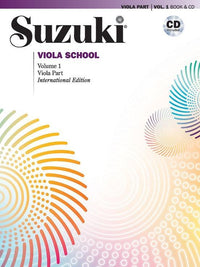 Suzuki Viola School Volume 1 Book and CD