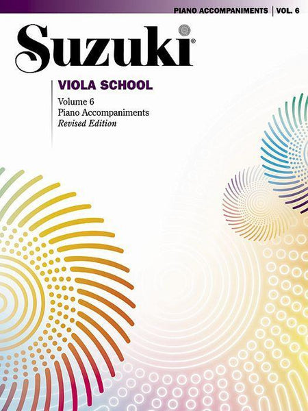 Suzuki Viola School Volume 6 Piano Accompaniment