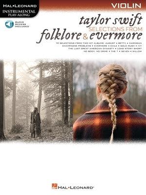Taylor Swift: Selections from Folklore & Evermore for Violin Bk/OLA