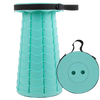 Cello Stool - Round Plastic Adjustable 6.5-44.5cm, Green