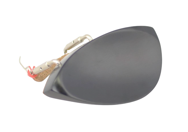 Teka Violin Chin Rest - Ebony Left Hand 4/4