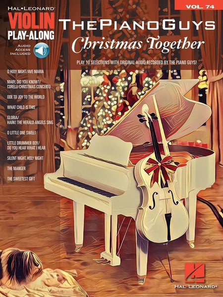 The Piano Guys, Christmas Together for Violin Volume 74 with Online Accompaniments