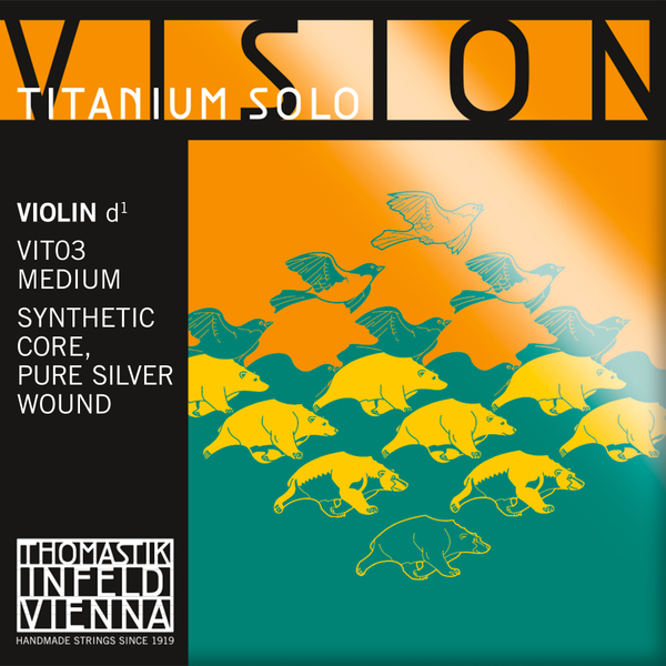 Thomastik Vision Titanium Solo D String 4/4