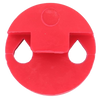 Tourte Style Rubber Violin Mute - Red