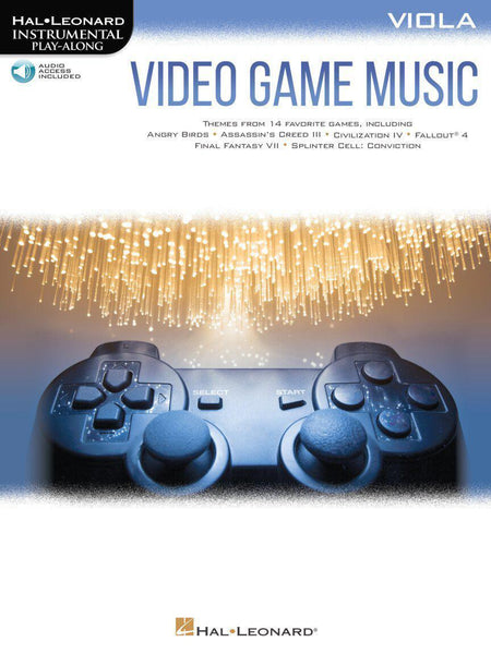 Video Game Music for Viola with Online Accompaniments