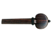 Violin Peg Heart Shaped - Ebony with Black Pin
