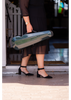 Vivo Polycarbonate Shaped Violin Case 1/2 Jade Green