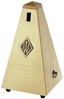 Wittner Metronome Wood Maple with Bell
